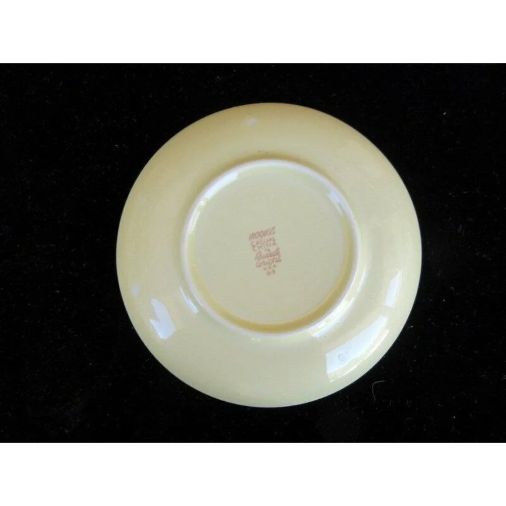 Russel Wright‎ Iroquois Lemon Yellow Saucer